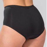 Trofé - 2-pak Bomuld Maxi Trusse Sort