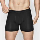 JBS of Denmark Herre - Øko Bomuld 2-pak Boxershorts Svart