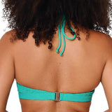 Lingadore - Frotté Triangle Bikini Top Deep Green