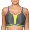 Primadonna - The Sweater Sport-BH med vaddering Grey