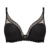 Chantelle - Parisian Allure T-Shirt BH Svart