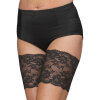 Trofé - Thigh Lace Lårskåner Sort