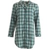 Lady avenue - Flannel Pyjamasskjorte Petrol