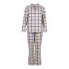Lady avenue - Flannel Pyjamas Blue/Terracotta