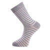 Trofé - 2-pak Bambus Strømpe Strib Grå