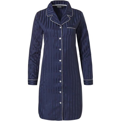Pastunette - Natskjorte med Knapper Dark Blue