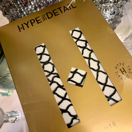 Hype The Detail - Fishnet Tights Sort