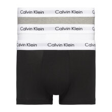 Calvin Klein Herre - 3-Pak Cotton Stretch Trunk Sort/Hvid/Grå