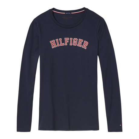 Tommy Hilfiger - Modern Stripe Blus med logotyp N