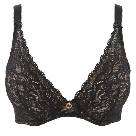 Aubade - Rosessence Push Up BH Svart