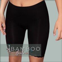 Balzaa - Bali Bambu Long Shorts Svart