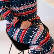 Vero Moda - Xmas New Pants Navy Blazer Reindeer