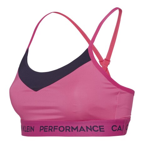 Calvin Klein - Work Out Adjustable Sport-BH Pink Yarrow.
