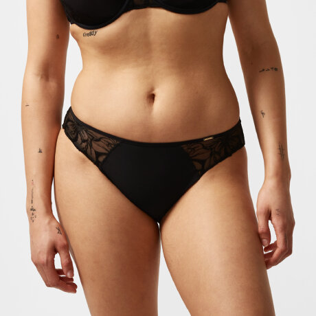 Chantelle - Fleurs Tai Trosa Svart