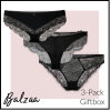 Balzaa - Giftbox 3 Pieces Brief Mind the Magnolia/Look at Me /Butterfly Baby