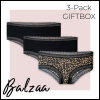 Balzaa - Giftbox 3 Pieces Surprise Me Hipster Svart/Leo/Svart