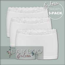 Balzaa - Bali Bambu 3-PAK Shorts Offwhite