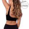 Balzaa - Milano BH Top 3-PAK Svart