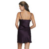 Lady avenue - Sidenchemise med Spets Aubergine Lady avenue - Sidenchemise med Spets Aubergine