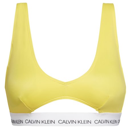 Calvin Klein - CK Logo Bralette Bikini Habane