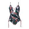Lentiggini swimwear - Paradise Bloom Baddräkt Vit/Korall