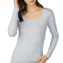 Mey - Cotton Pure Top L/Æ Grey Melange