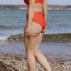 Copenhagen Cartel - Ubud High Waist Bikini Trusse Heat