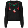 Vero Moda - Christmas Ball Sweater Sort