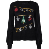 Vero Moda - Merry Xmas Sweater Sort