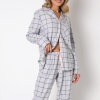 Aruelle - Paula Pyjamas White/Grey