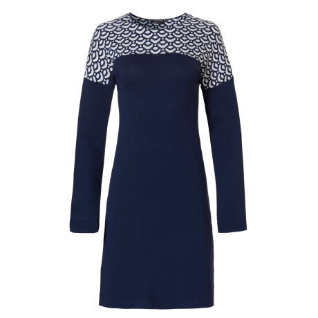 Pastunette - Natkjole L/Æ Dark Blue
