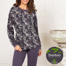 Lady avenue - Bambus Pyjamas Graphite/Rose