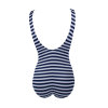 Lentiggini swimwear - Fancy Stripe Baddräkt Navy/Vit