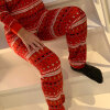 Vero Moda - Xmas New Pants High Risk Red