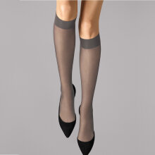 Wolford - Satin Touch 20 Knee-Highs Steel