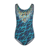 Lentiggini swimwear - Print Badedragt Emerald/Black