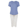Lady avenue - Bambus Pyjamas med Capri Buks