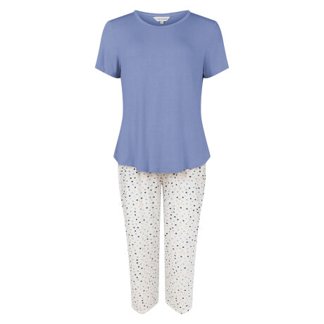 Lady avenue - Bambus Pyjamas med Capri Buks