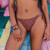 Freya - Sundance Bikini Tai med Snøre Nutmeg