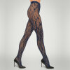 Wolford - Snake Lace Tights Navy