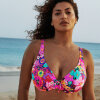 Primadonna - Najac Plunge Bikini Top Floral Explosion