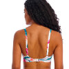 Freya - Palm Paradise Trekant Bikini Top Hvid