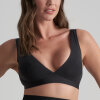 Bye bra - BH Top med dyb udskæring Sort