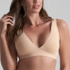 Bye bra - BH Top med dyb udskæring Beige