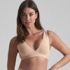 Bye bra - BH Top med dyb udskæring Beige