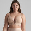 Bye bra - BH til Dyb Udskæring Beige