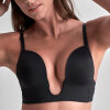 Bye bra - BH til Dyb Udskæring Sort