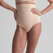 Byebra - Sculpting Højtaljet Trusse Beige