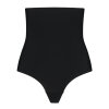 Bye bra - Sculpting Højtaljet String Sort