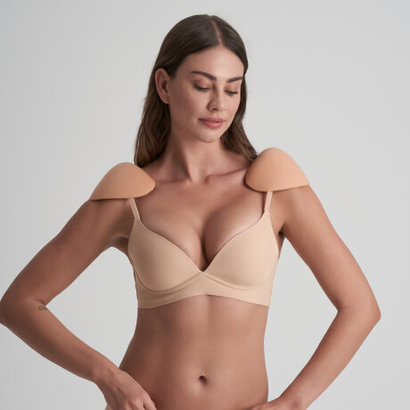 Bye bra - BH Skulder Puder Beige